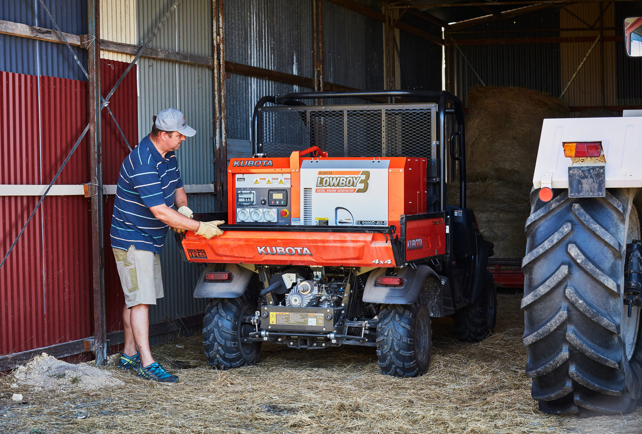 Kubota Portable Lowboy