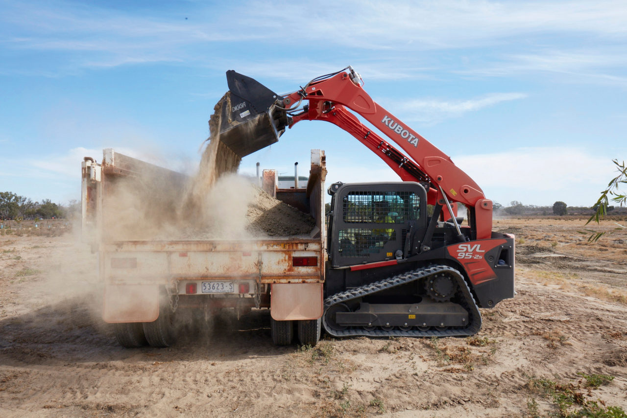 Kubota compact track loader