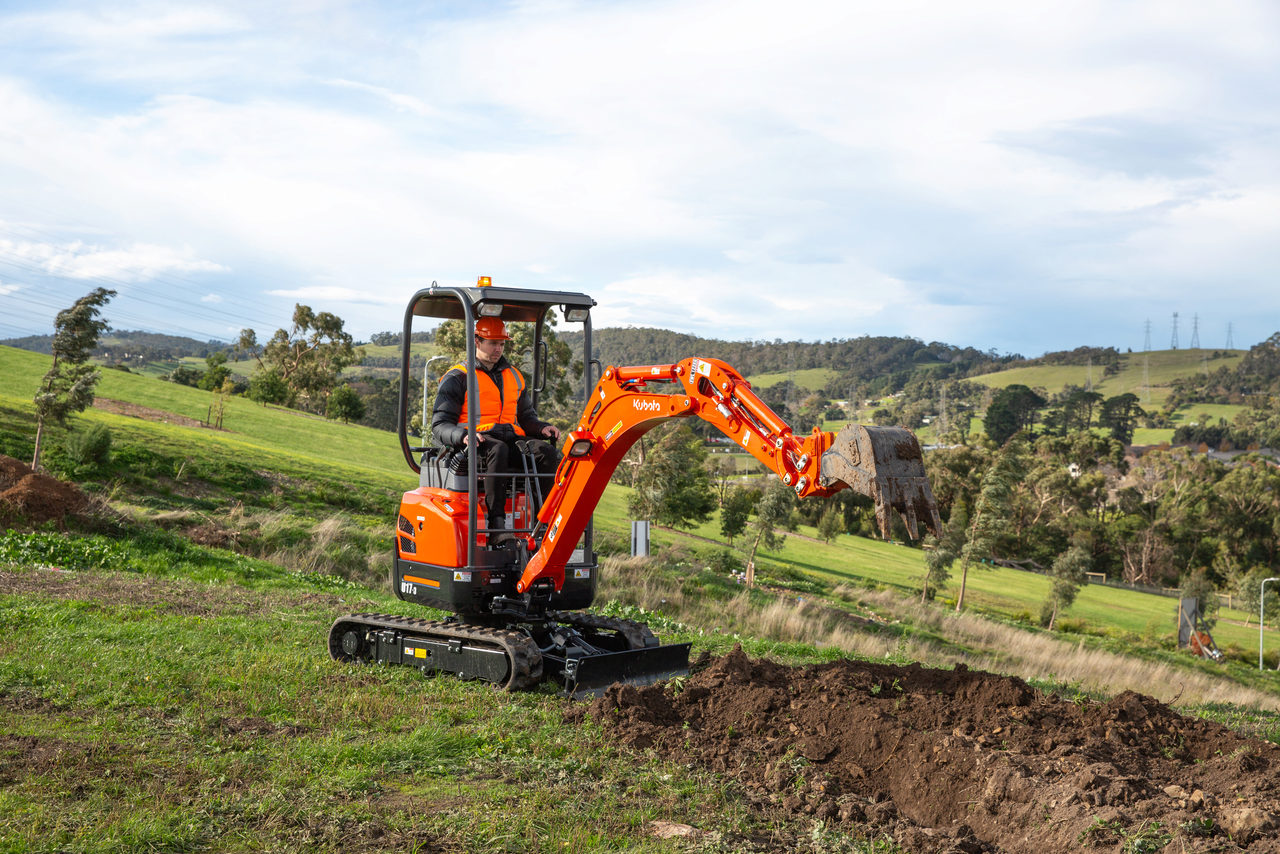 Kubota U17-3 excavator