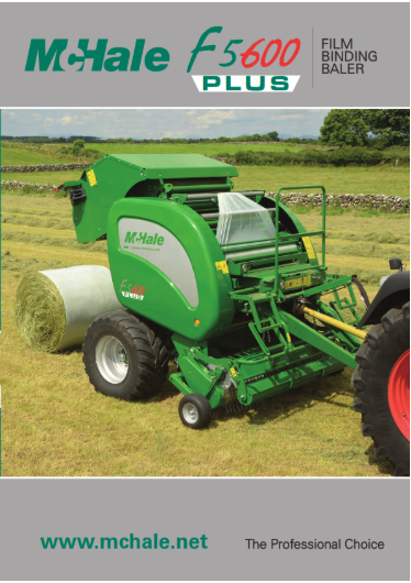 McHale F5600 Plus Baler Range