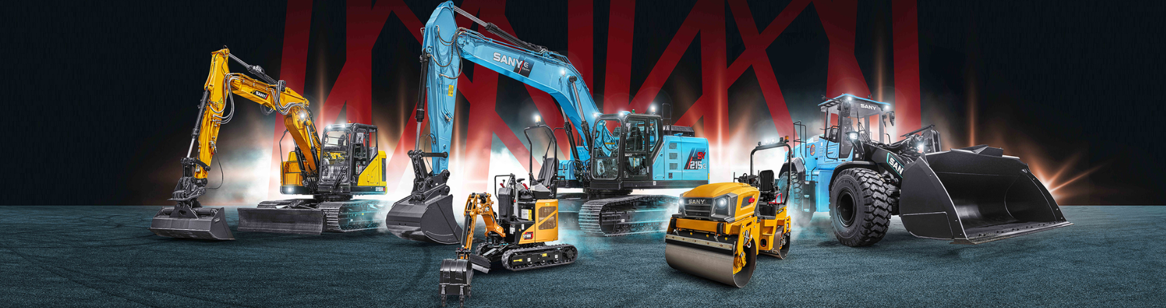 Sany construction equipment