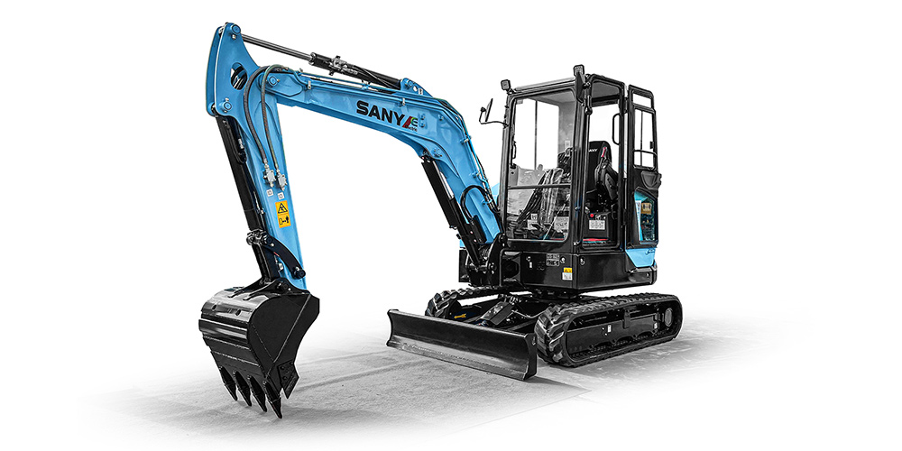 SANY SY35E electric mini excavator